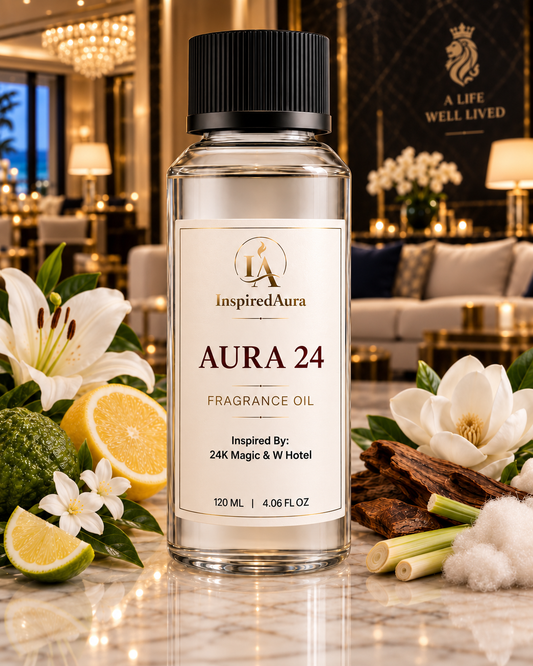 AURA 24 | Inspired by: 24K Magic & W Hotel