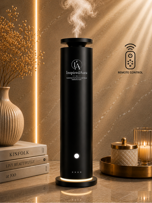 InspiredAura Remote Control Tower Diffuser for Home